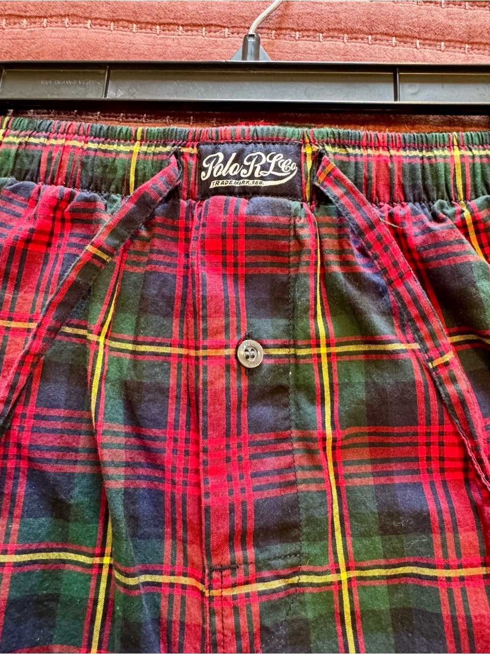 Polo Ralph Lauren Pony Player Woven Plaid Pajama Pant - Size XL - Picture 4 of 6
